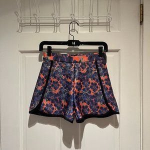 Cynthia Rowley floral neoprene shorts